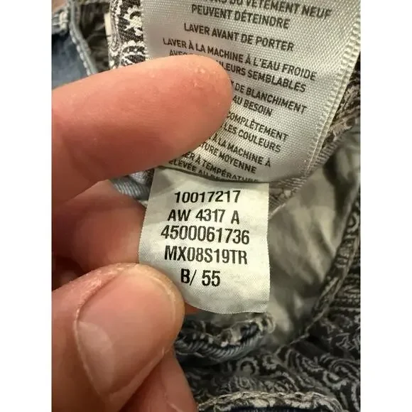 Ariat Real Denim Womens Blue Denim Low Rise Casual Jeans Size 26L *Flaws* - Picture 8 of 13